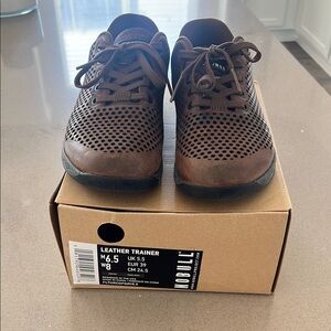 Nobull Brown Leather Trainer for women/Men